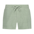 Shorts Velours Pocket, Groen