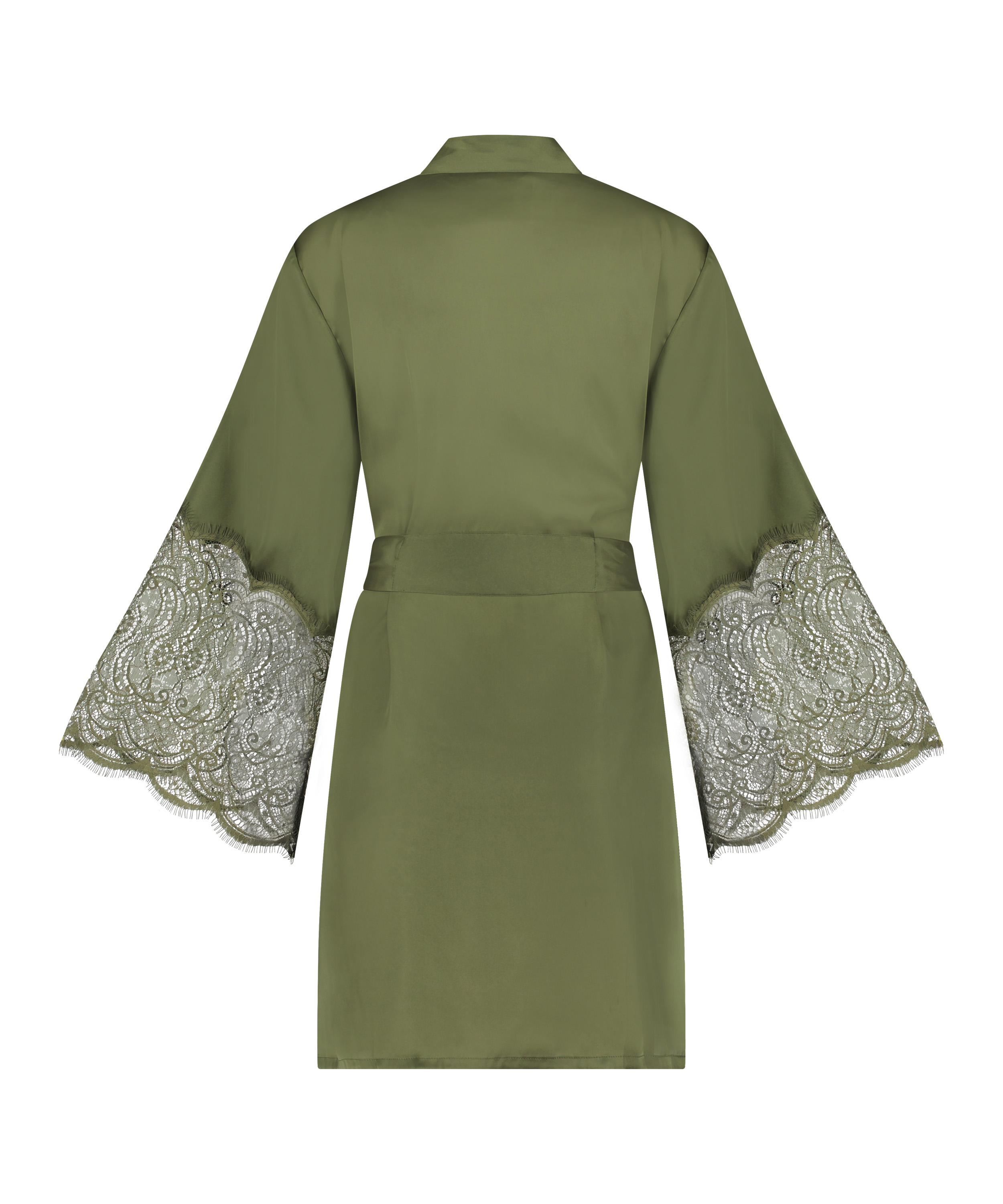 Kimono Satin, Groen, main