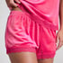Short Velours Kant, Roze