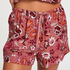 Short de pijama, Rose