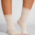 Chaussettes courtes en modal, Blanc