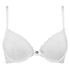 Soutien-gorge &agrave; armatures pr&eacute;form&eacute; push-up Maya, Blanc