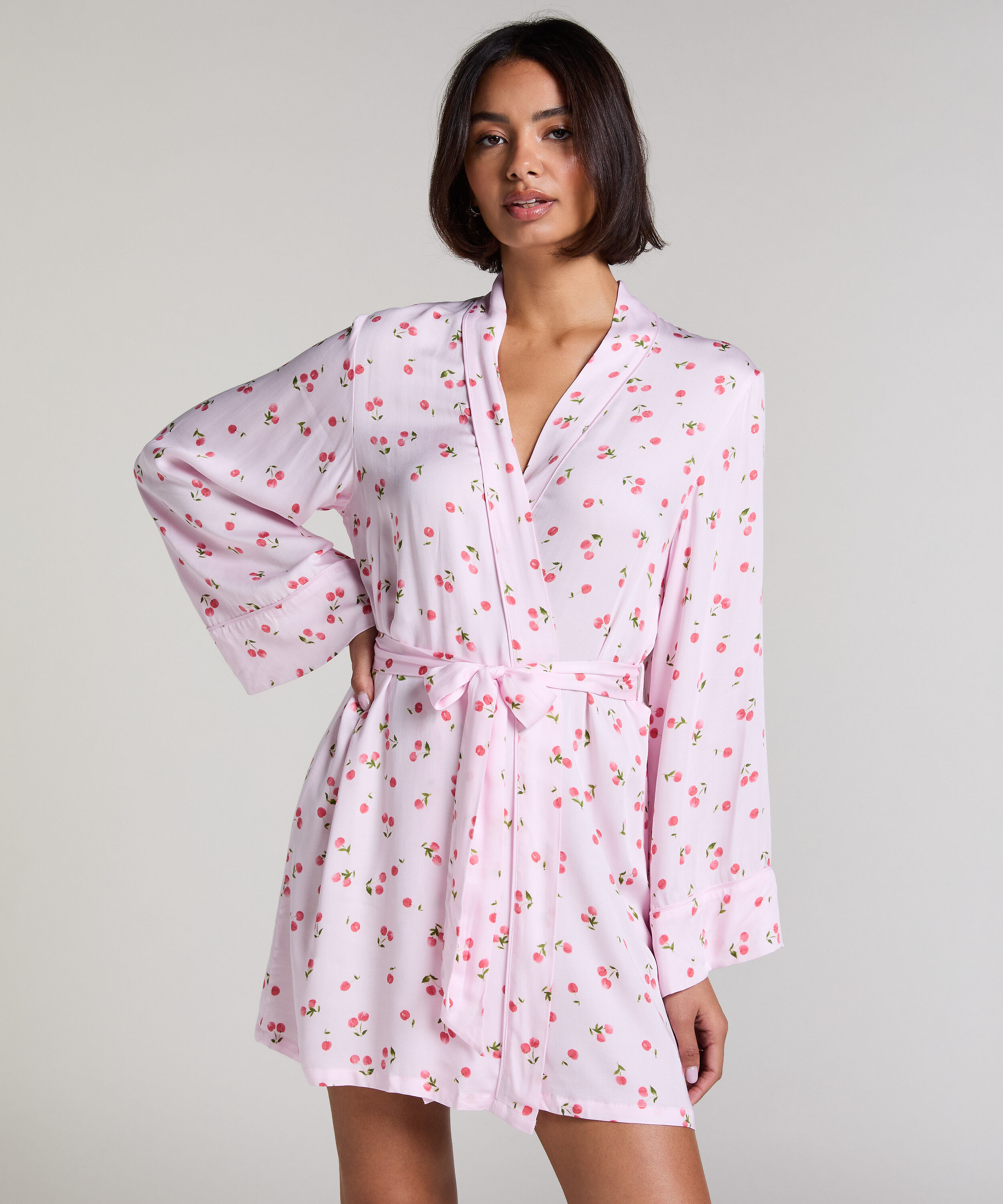 Kimono Satin, Roze