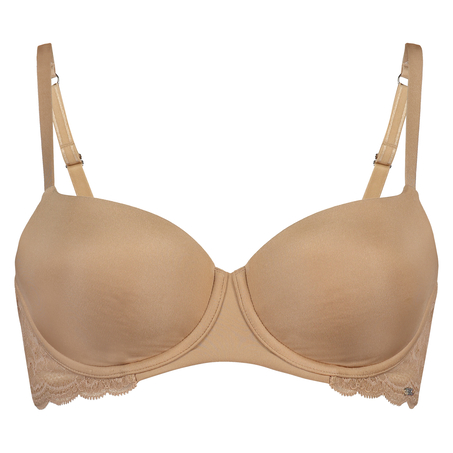 Soutien-gorge &agrave; armatures pr&eacute;form&eacute; Angie, Beige