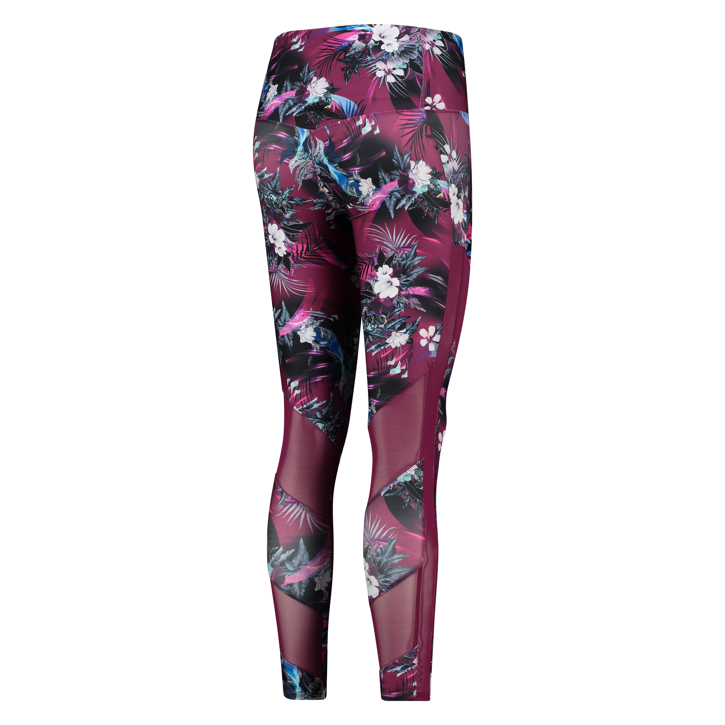 Legging de sport taille haute HKMX Niveau 2, Pourpre, main