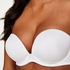 Soutien-gorge maximiseur préformé sans bretelles, Blanc