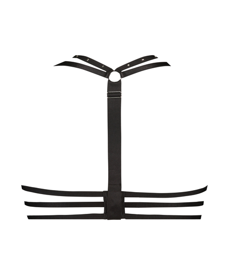 Niet-voorgevormde beugel bh Monroe, Zwart