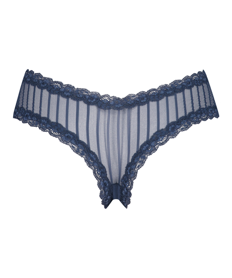 Brazilian V-shape mesh, Blauw