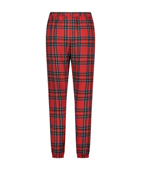 Tall Pantalon de Pyjama Flanelle, Rouge