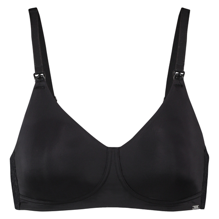 Soutien-gorge d’allaitement non-préformé Alisa, Noir