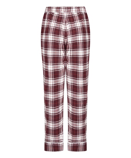 Pyjamabroek Flannel, Paars