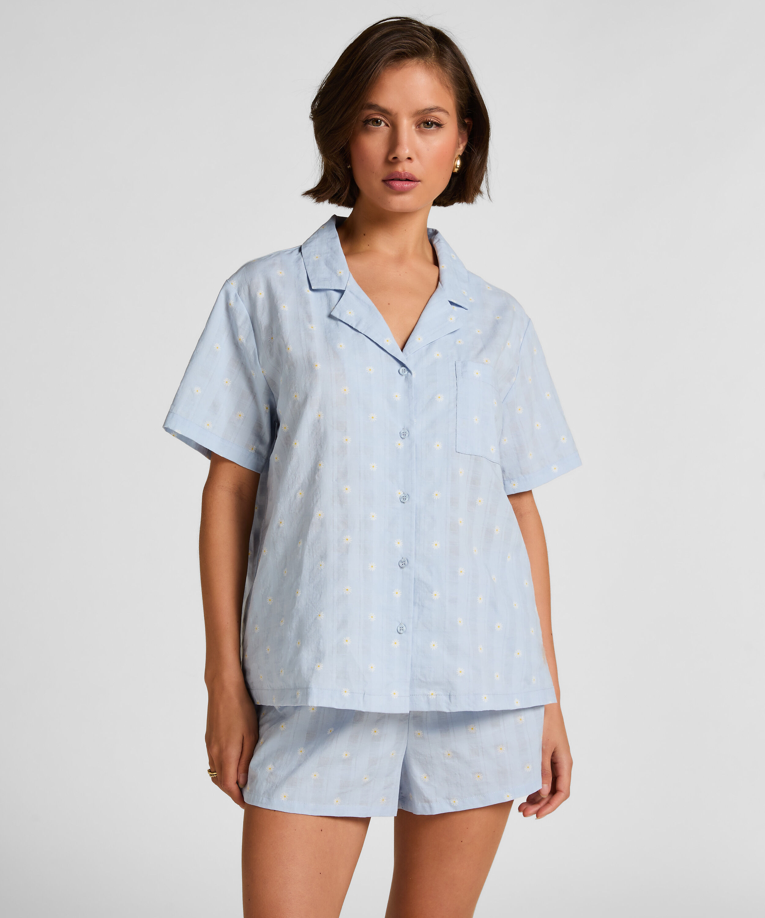 Short Woven, Blauw