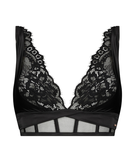 Bralette Joanna, Zwart