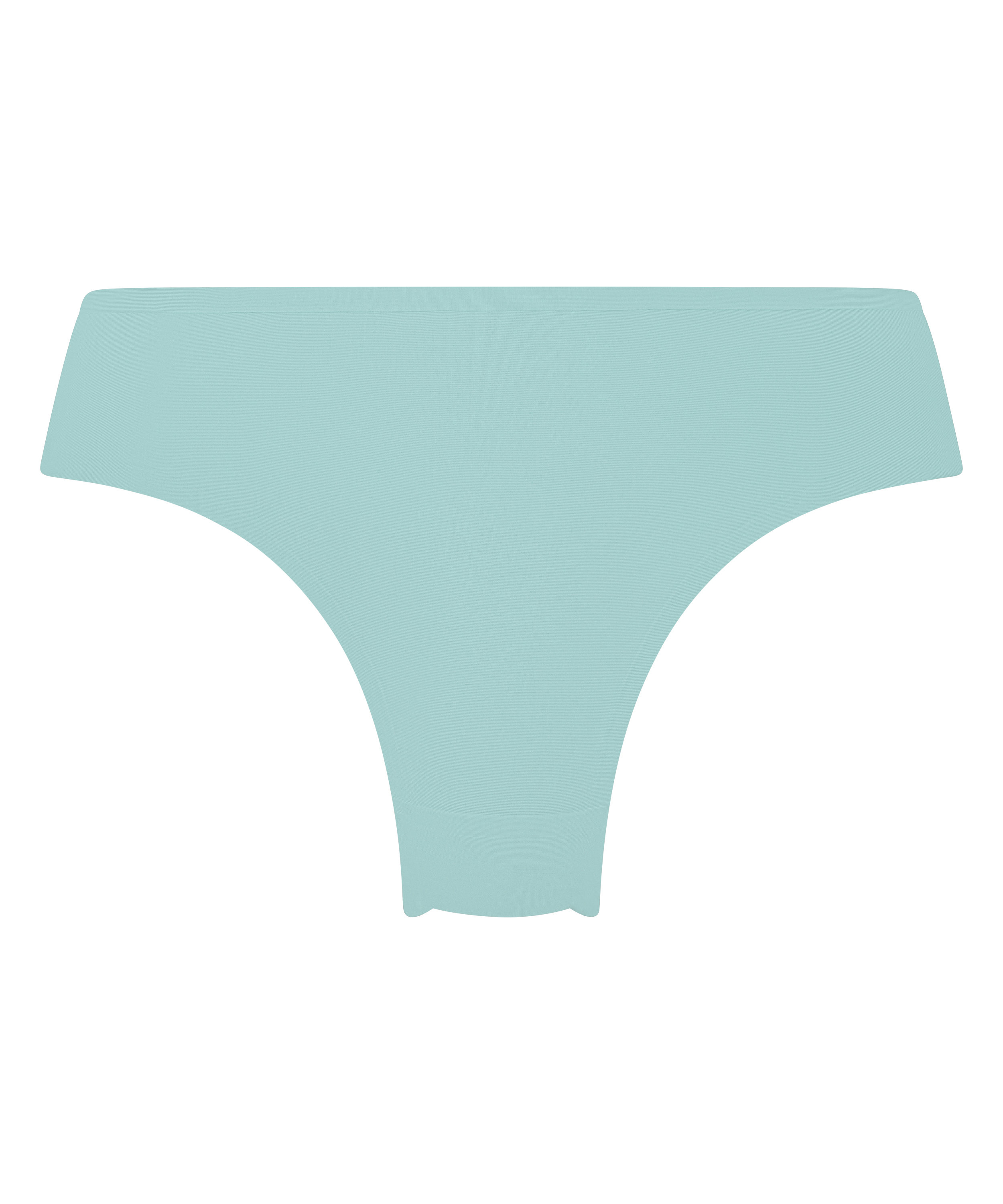 Slip br&eacute;silien Invisible Lace Back, Bleu, main