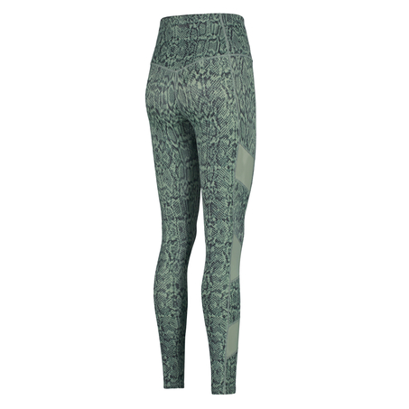 HKMX High waisted sport legging print, Groen
