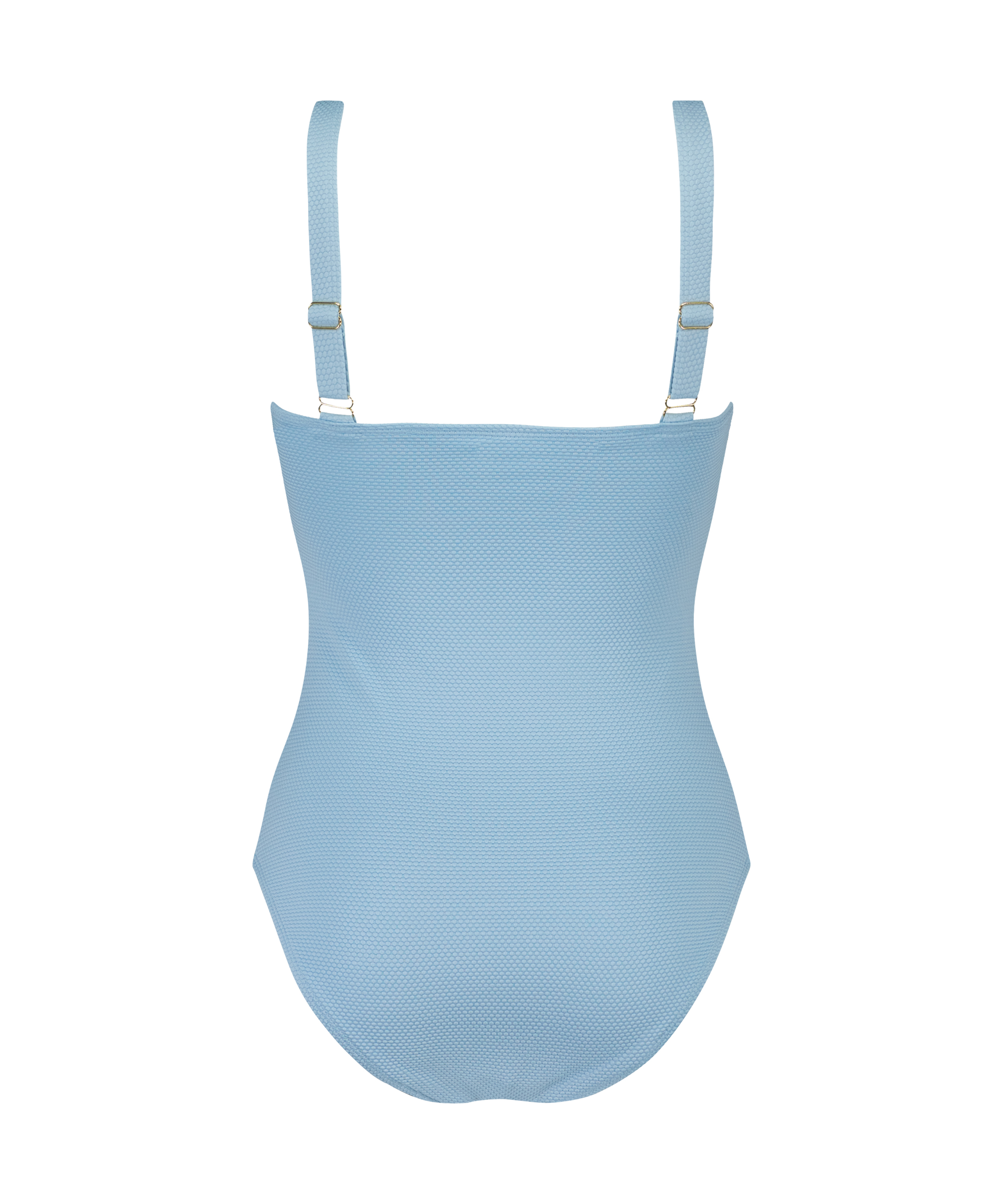 Maillot de bain Shaping Scallop, Bleu, main
