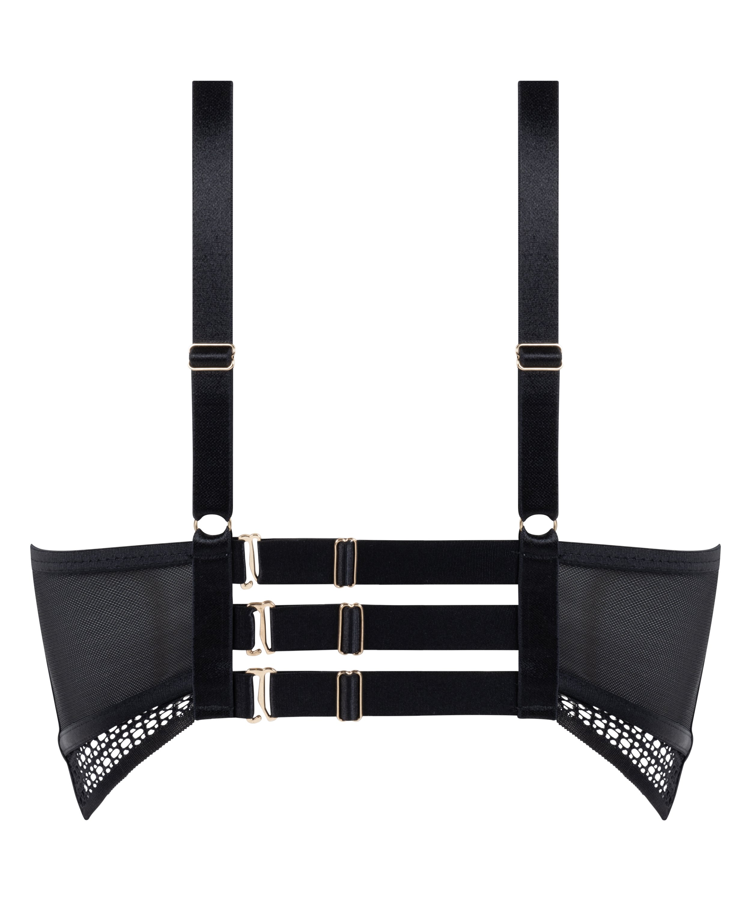 Niet-voorgevormde longline beugel bh Missy, Zwart, main