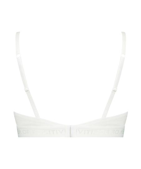 Brassière triangle Cutie, Blanc