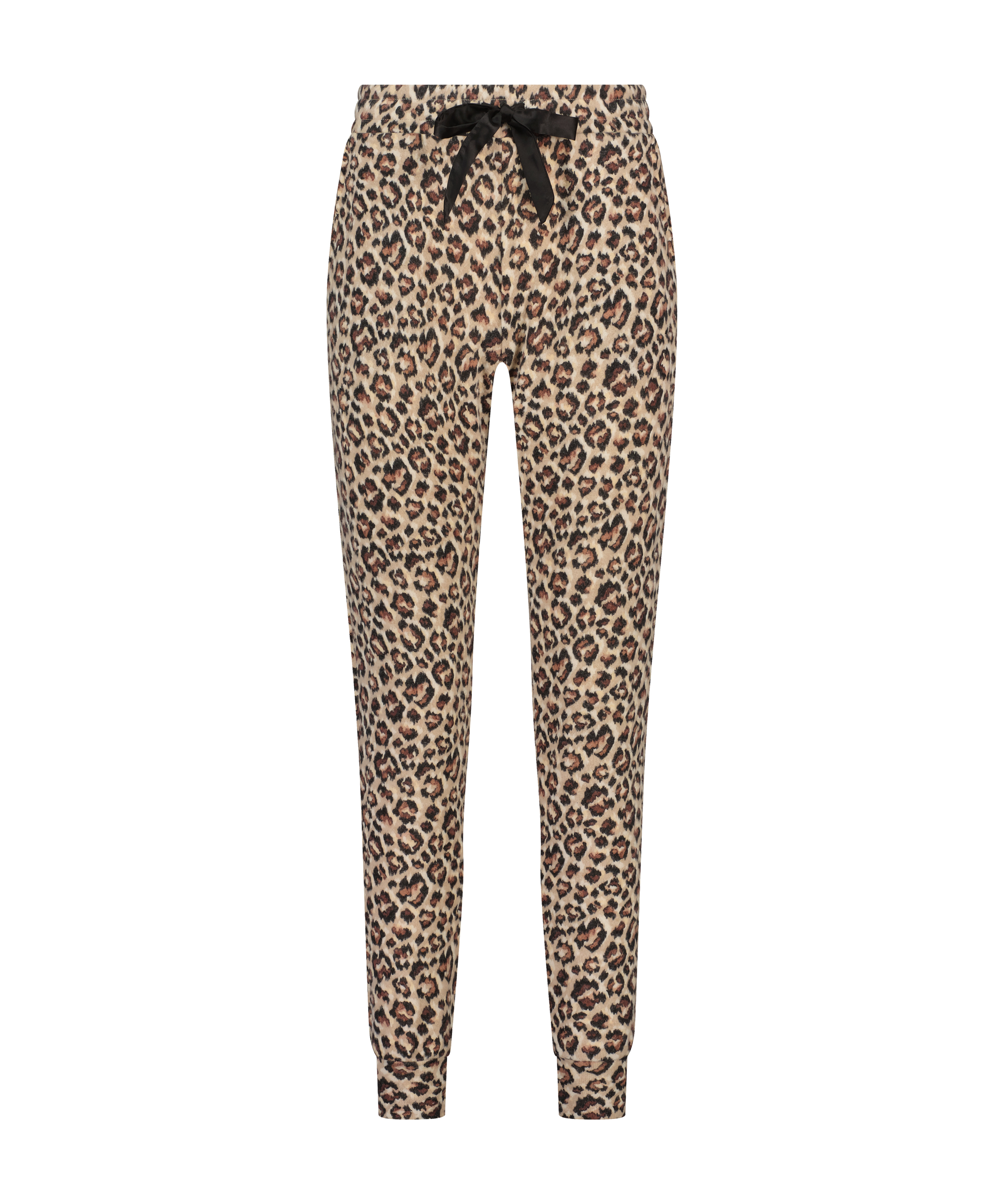 Broek Brushed Jersey, Beige, main