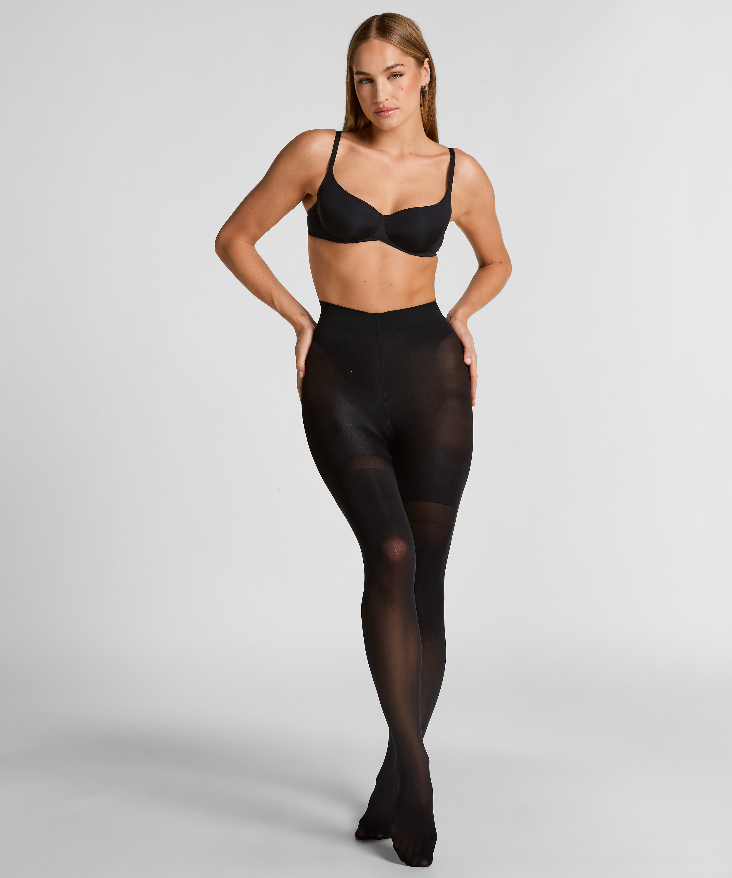 Collants 40 Deniers Lift & Shape Total, Noir, main