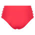 Hoog cheeky bikinibroekje Sunset Dream, Rood
