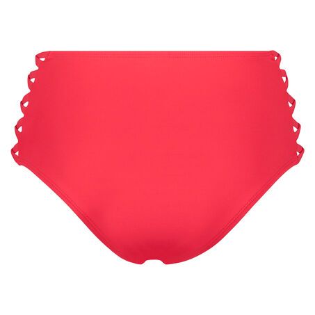 Hoog cheeky bikinibroekje Sunset Dream, Rood