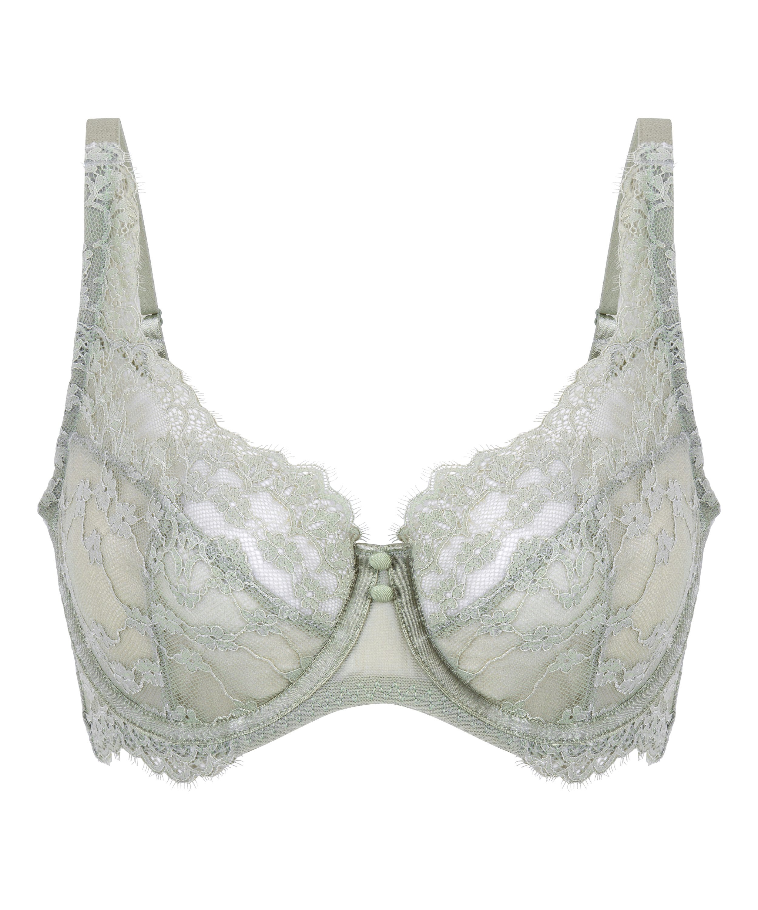 Soutien-gorge à armatures non-préformé Daisy, Vert, main