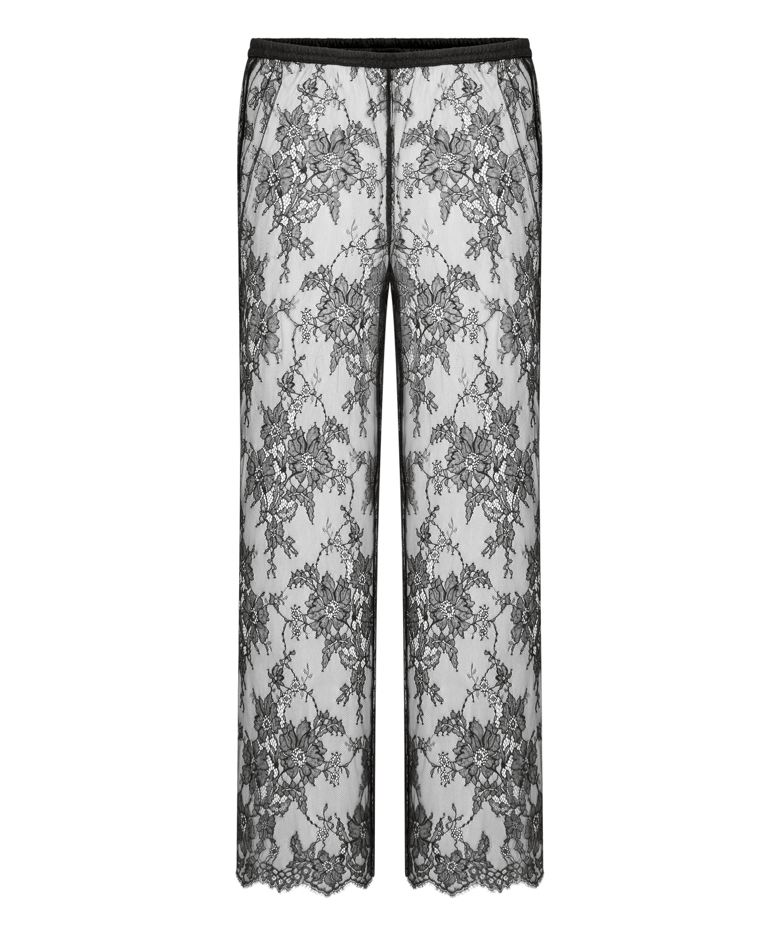 Pantalon de pyjama Cecilia, Noir, main