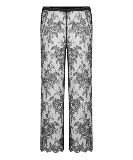 Pantalon de pyjama Cecilia, Noir