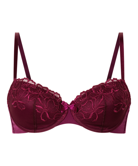 Soutien-gorge à armatures rembourré Margot, Pourpre