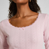 Pyjamatop Pointelle, Roze