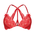 Soutien-gorge push-up à armatures préformé Elissa, Rouge