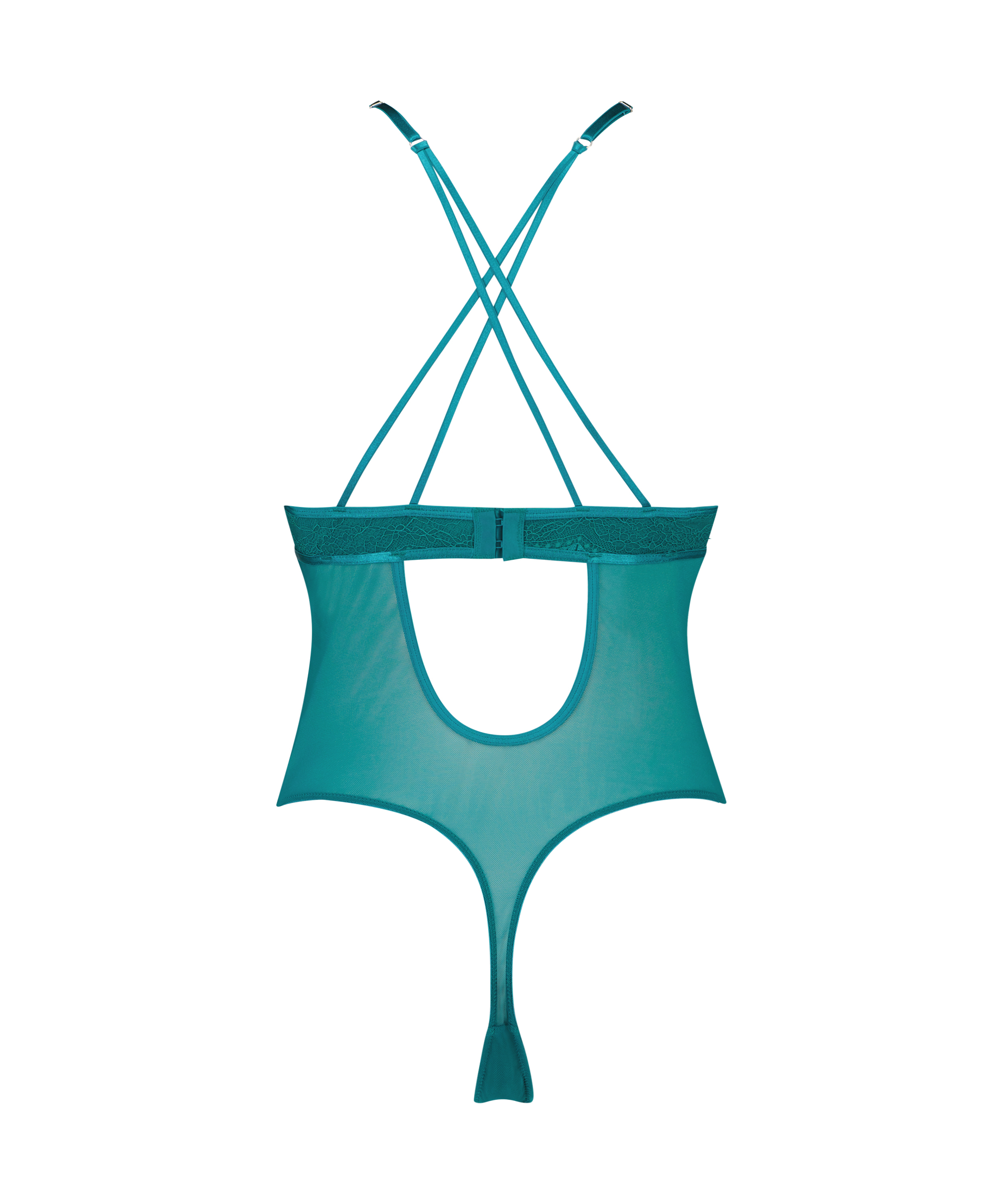 Niet-voorgevormde beugel body Isabelle, Groen, main