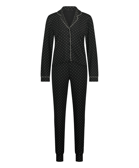 Ensemble de pyjama, Noir
