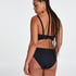 Rio Bikinibroekje Scallop, Zwart