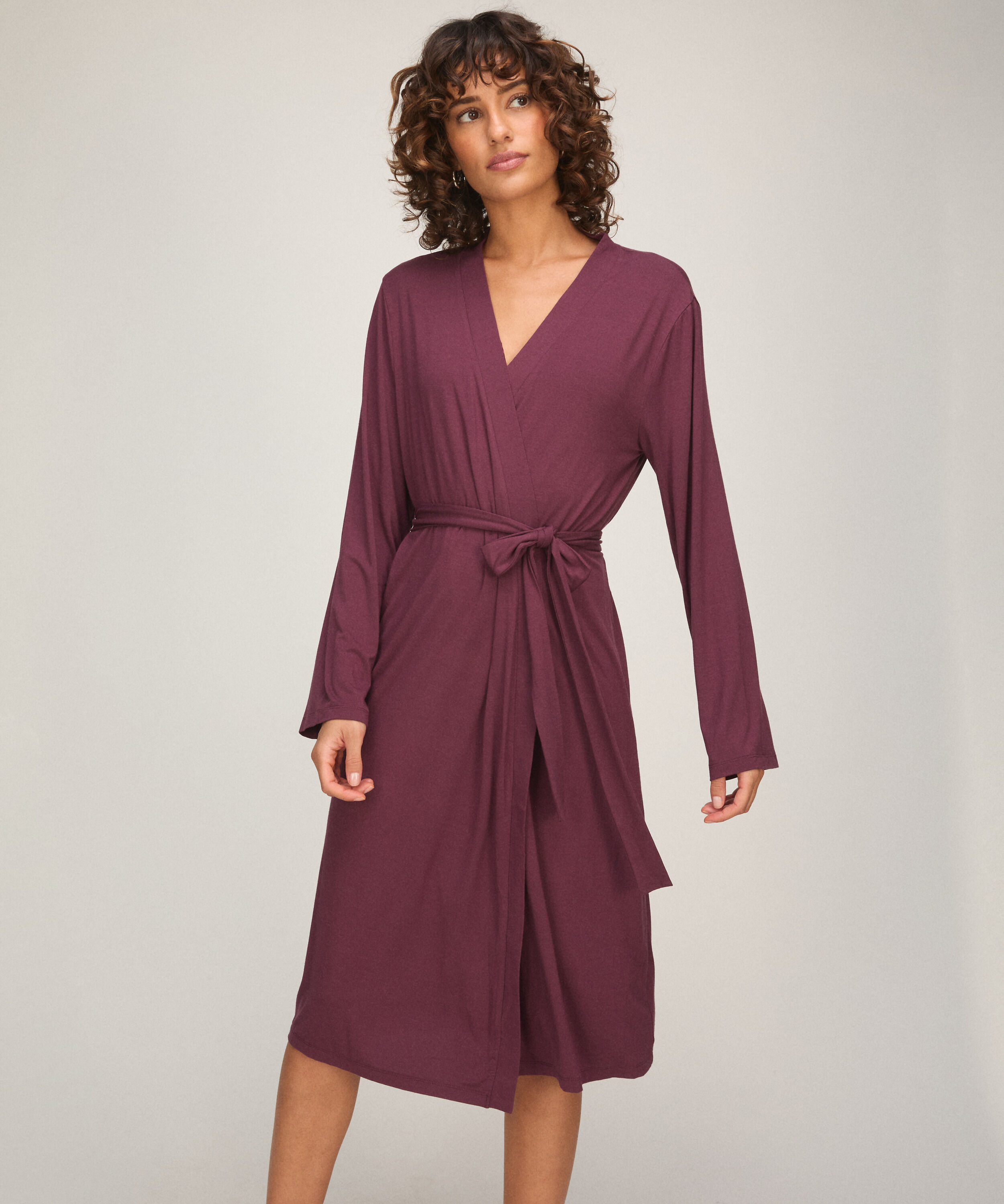 Robe Longue Essential, Pourpre