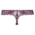 String Invisible Lace back, Pourpre