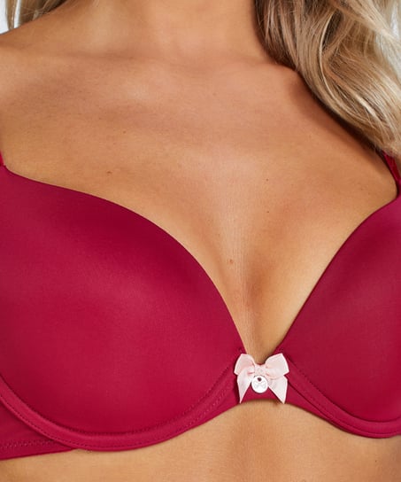 Voorgevormde beugel bh Plunge, Roze