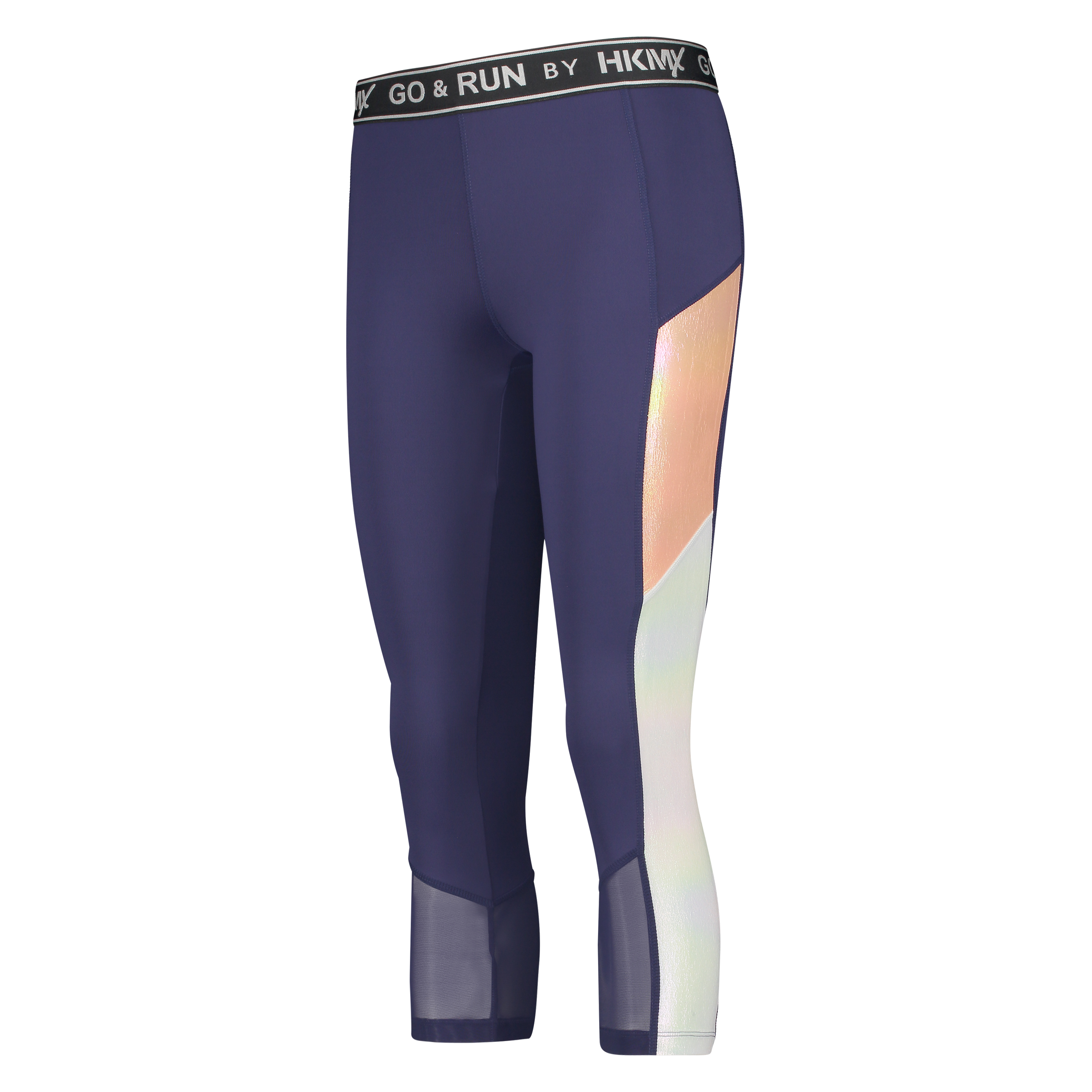 HKMX Regular waist capri, Blauw, main