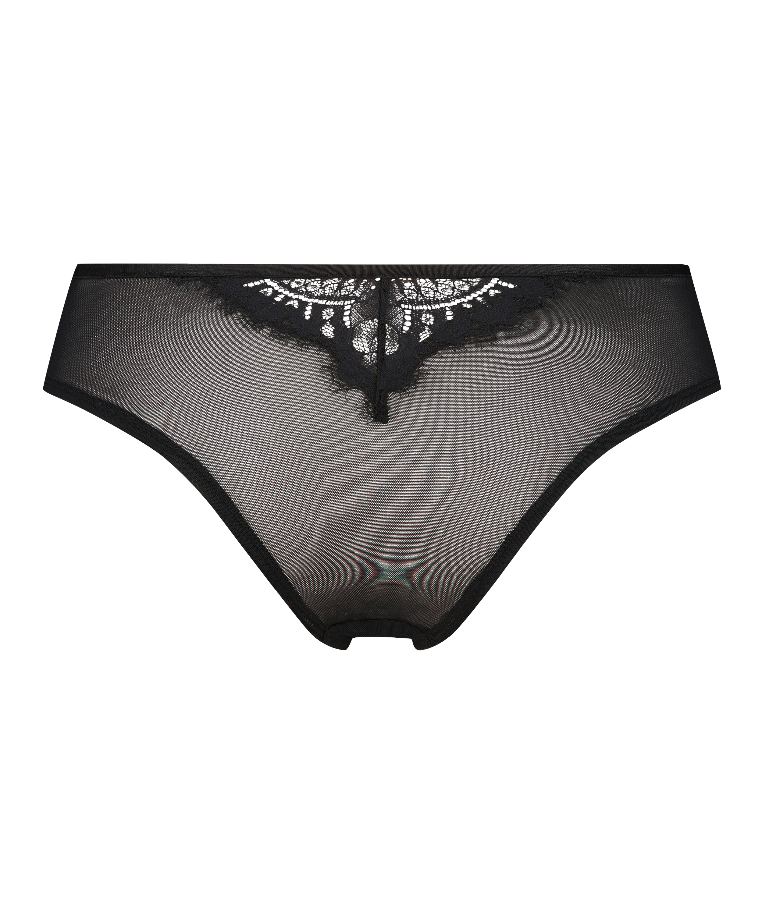 Slip br&eacute;silien Sia, Noir, main