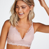 Soutien-gorge rembourr&eacute; &agrave; armatures Lily, Rose