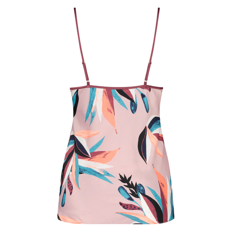 Camisole en satin, Pourpre