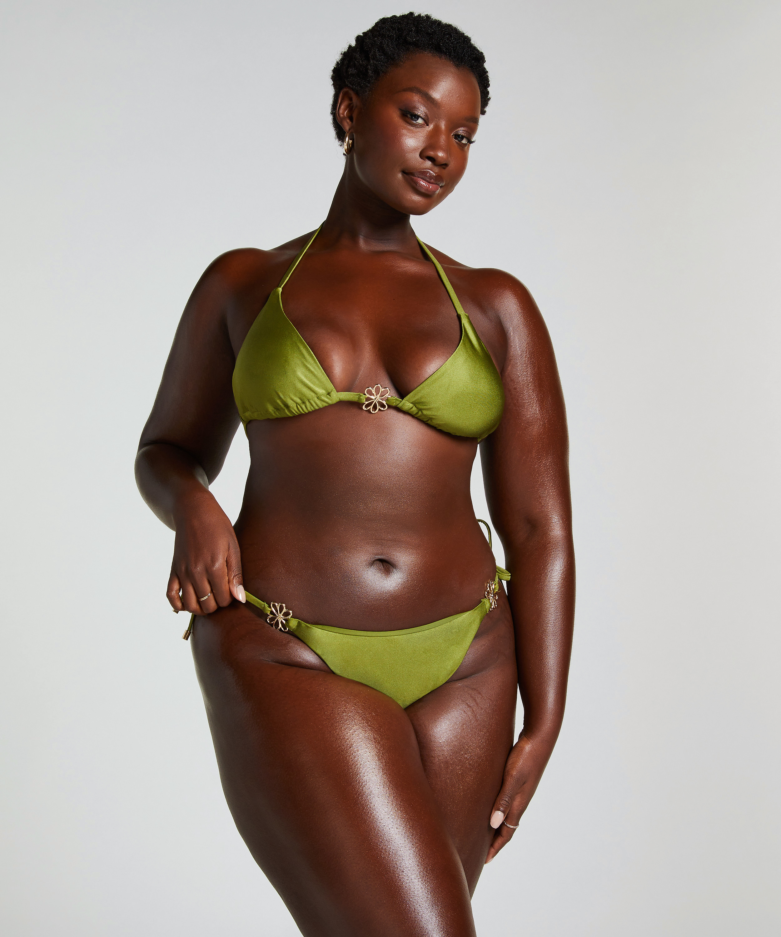 Triangel bikinitop Yucatan, Groen, main