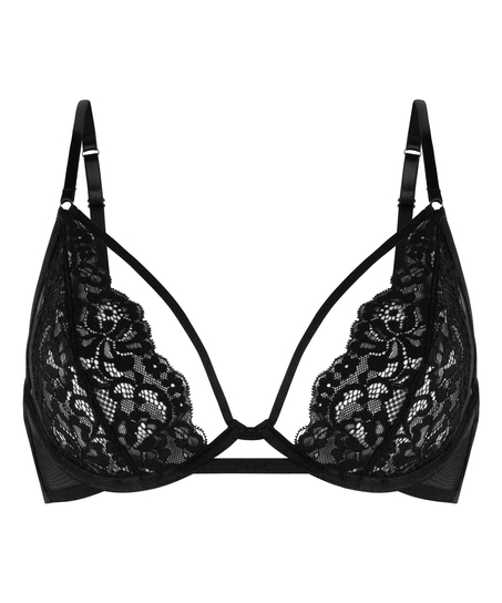 Soutien-gorge &agrave; armatures non-pr&eacute;form&eacute; Cinnamon, Noir