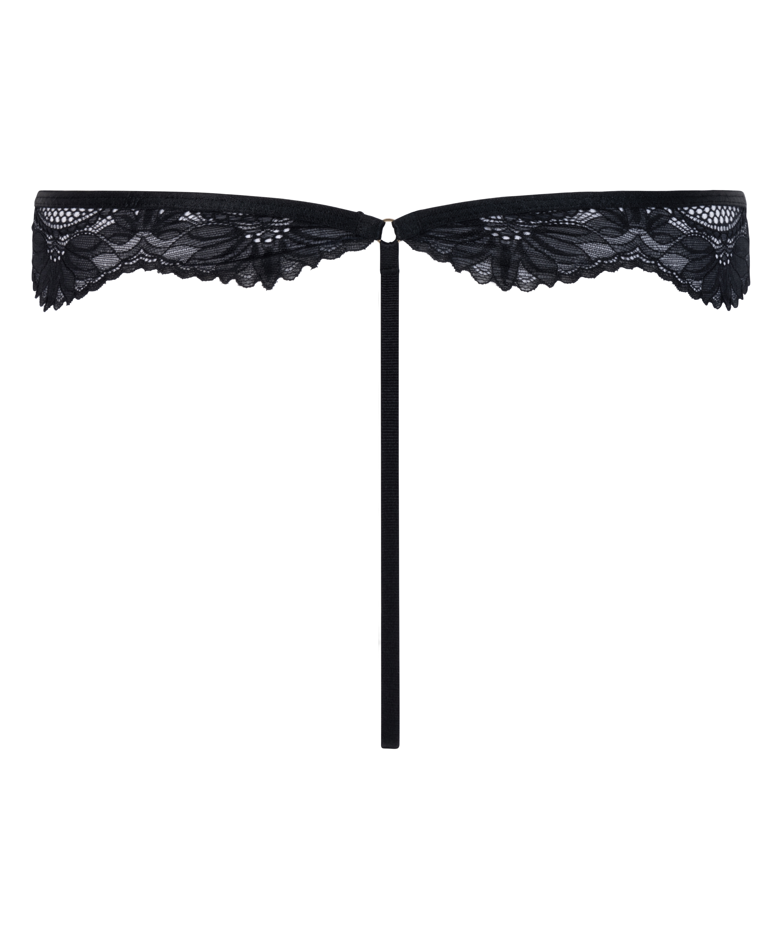 Belladonna Thong, Noir, main
