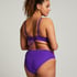 Haut de bikini court Eclipse, Pourpre