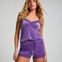 Cami top Velours Lace, Paars