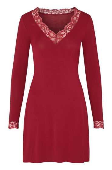 Hunkemöller Nachthemd Lace Nana Rood, foto 3