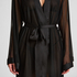 Kimono Maxime Tulle, Zwart