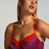 Soutien-gorge à armatures préformé Lace & Shine, Rose